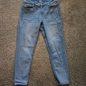 Old Navy Blue Skinny Jeans Sleek Fit